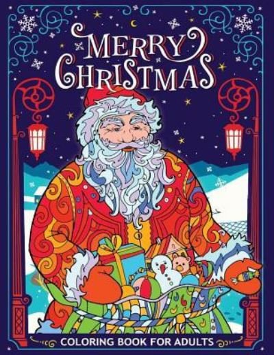 Cover for Kodomo Publishing · Merry Christmas Coloring Book for Adults (Paperback Book) (2018)