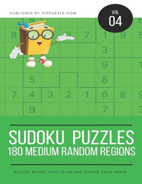 Cover for Vip Puzzle · Sudoku Puzzles - 180 Medium Random Regions (Paperback Book) (2018)
