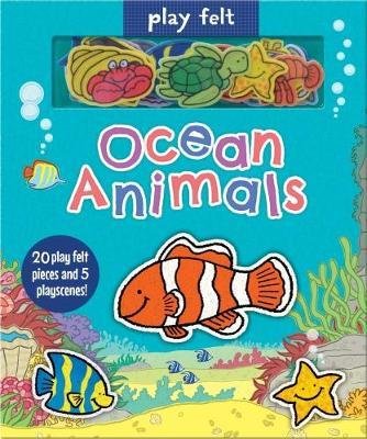 Cover for Oakley Graham · Play Felt Ocean Animals - Activity Book - Soft Felt Play Books (Gebundenes Buch) (2022)