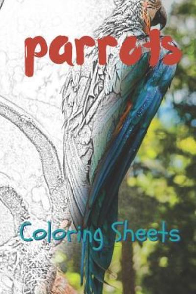 Cover for Julian Smith · Parrot Coloring Sheets (Pocketbok) (2019)