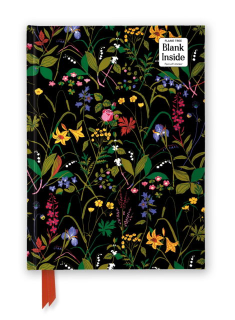Cover for Gocken Jobs: Rose &amp; Lily (Foiled Blank Journal) - Flame Tree Blank Notebooks (Skrivemateriell) (2026)