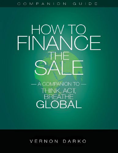 Cover for Vernon Darko · How to Finance the Sale (Taschenbuch) (2011)