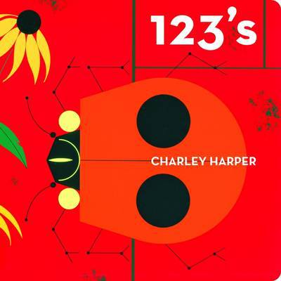 Cover for Gloria Fowler · Charley Harper 123's Skinny Version (Board book) (2008)