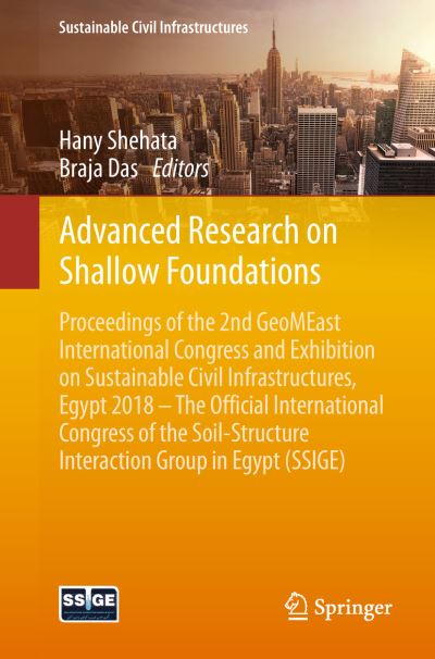 Cover for Advanced Research on Shallow Foundations (Book) [1st ed. 2019 edition] (2018)