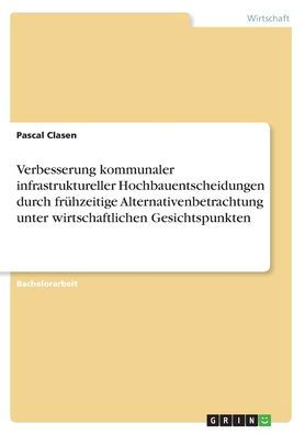 Cover for Clasen · Verbesserung kommunaler infrastr (Book)