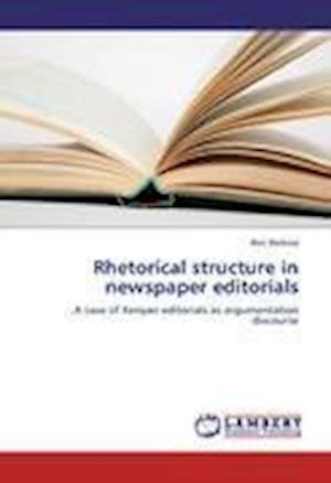 Cover for Wekesa · Rhetorical structure in newspape (Bog)