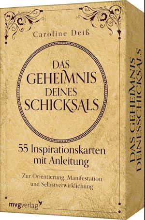 Cover for Caroline Deiß · Das Geheimnis deines Schicksals  55 Inspirationskarten mit Anleitung (Cards) (2021)