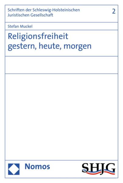 Cover for Muckel · Religionsfreiheit gestern, heute (Book) (2017)