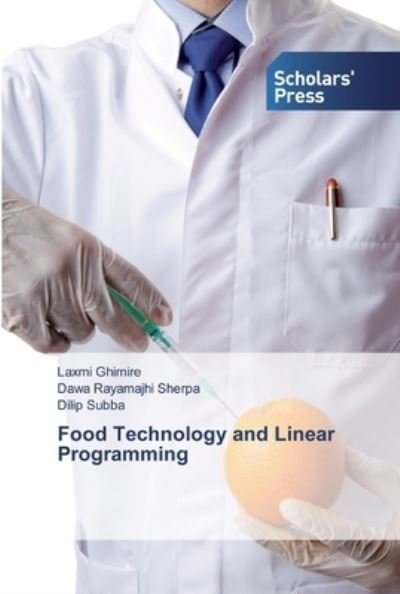 Cover for Ghimire · Food Technology and Linear Prog (Book) (2019)