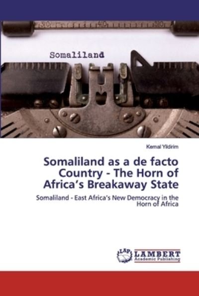 Cover for Yildirim · Somaliland as a de facto Count (Bok) (2020)