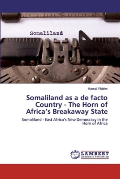 Cover for Yildirim · Somaliland as a de facto Count (Book) (2020)