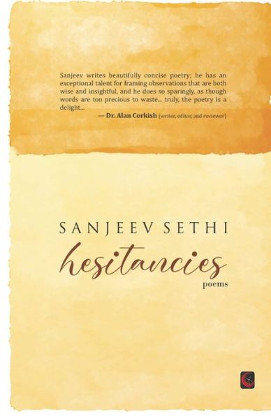 Cover for Sanjeev Sethi · Hesitancies (Paperback Book) (2021)