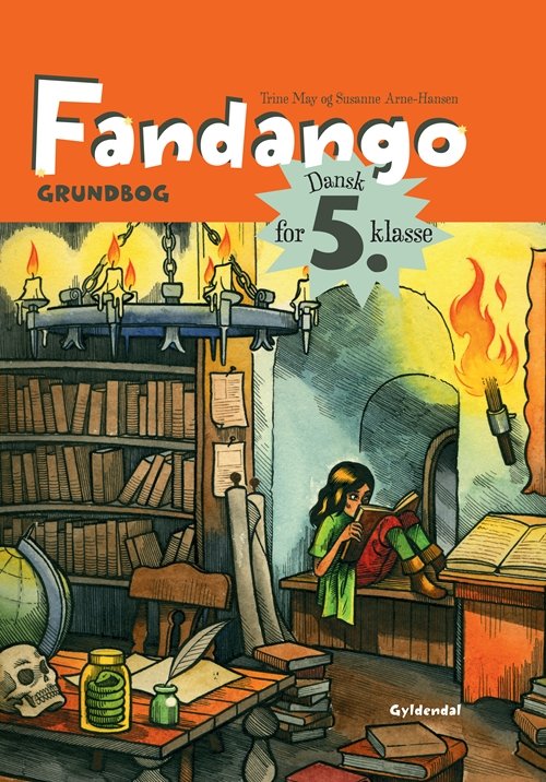 Cover for Trine May; Susanne Arne-Hansen · Fandango 5. klasse: Fandango 5. Grundbog (Bound Book) [1. Painos] [Indbundet] (2009)