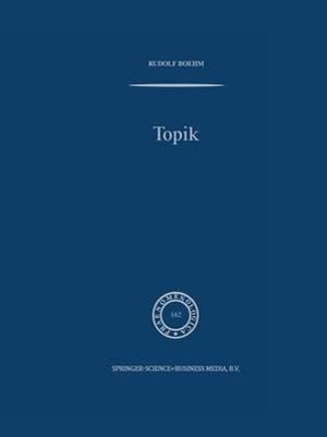 Cover for Rudolf Boehm · Topik - Phaenomenologica (Paperback Book) [Softcover reprint of hardcover 1st ed. 2002 edition] (2010)