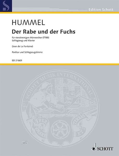 Cover for Hummel · Der Rabe und Fuchs,4hdg.ED21669 (Book)