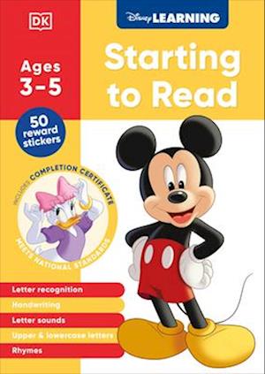 Disney Learning Starting To Read - Dk - Books - - 9798217128228 - July 1, 2025