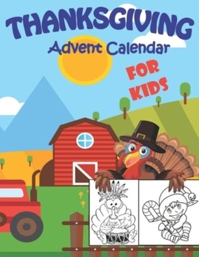 Cover for Advent Calendar Publishing · Thanksgiving Advent Calendar For Kids (Pocketbok) (2020)