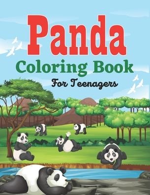 Cover for Srmndm Publications · PANDA Coloring Book For Teenagers (Paperback Bog) (2020)