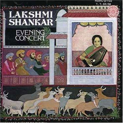 Cover for Lakshmi Shankar · Evening Concert (CD) (2005)