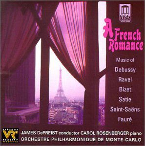 A French Romance - Carol Rosenberger - Musiikki - DELOS - 0013491320229 - torstai 21. helmikuuta 2002