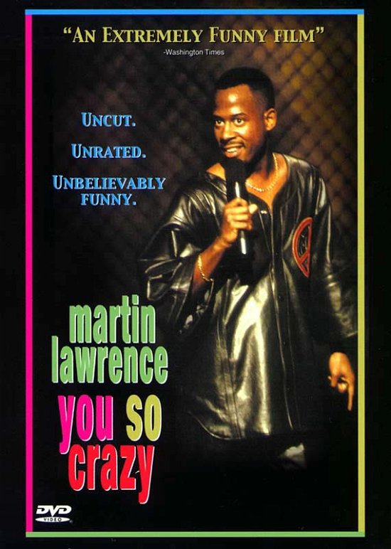Cover for Martin Lawrence · You So Crazy (DVD) (2001)