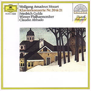 Mozart: Piano Concertos N. 20 - Gulda / Abbado / Wiener P. O. - Musik - POL - 0028941584229 - 21. december 2001