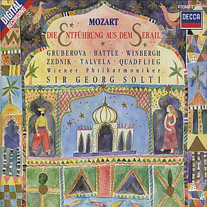 Mozart: El Rapto en El Serallo - Battle / Gruberova / Solti - Musik - POL - 0028941740229 - 21. december 2001