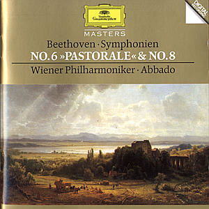 Cover for Abbado Claudio / Wiener P. O. · Beethoven: Symp. N. 6 &amp; 8 (CD) (2005)