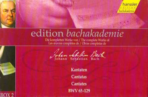 Cover for Bach / Rilling / Bach Collegium Stuttgart · Cantatas 2 (CD) (2001)