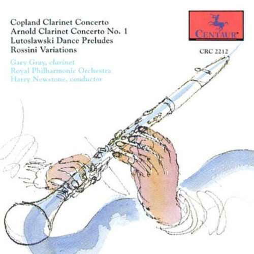 Cover for Copland / Arnold / Gray / Newstone · Clarinet Concertos (CD) (1995)