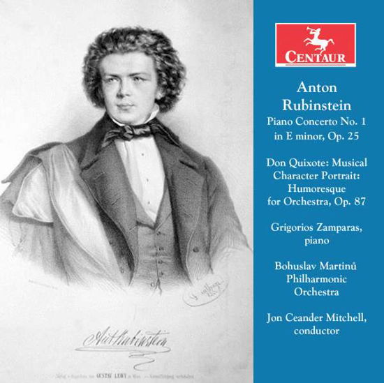 Cover for Grigorios Zaparas · Anton Rubinstein (CD) (2016)