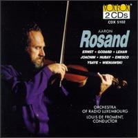 Cover for Aaron Rosand · Plays Romantic Violin Concertos (CD) (1994)