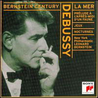 Cover for Debussy / Bernstein / Nyp · La Mer / Afternoon of a Faun / Two Nocturnes (CD) (1999)