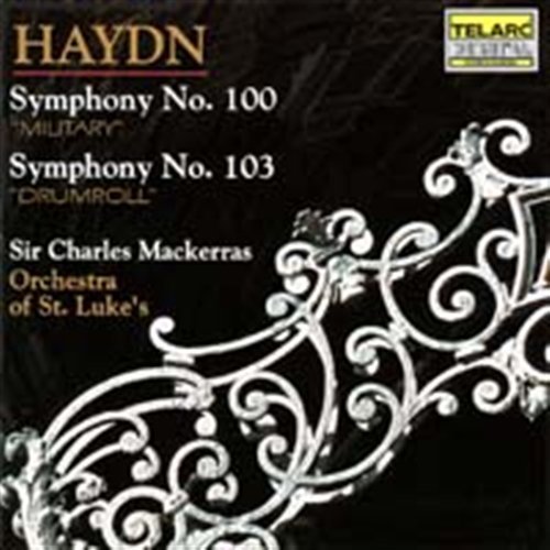 SYMPHONY Nos.100 & 103 - Mackerras, Sir Charles, Orchestra Of St. Luk, Haydn, Franz Joseph - Muziek - Telarc Classical - 0089408028229 - 13 mei 1999