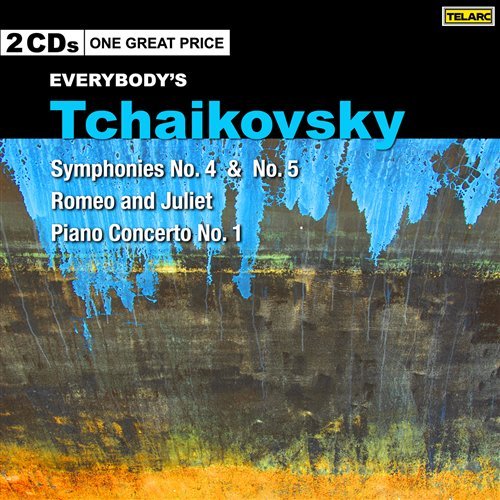 Cover for Peter Iljitsch Tschaikowsky (1840-1893) · Everybod's Tchaikovsky-symphonies 4 &amp; 5/piano Conc (CD) (2008)