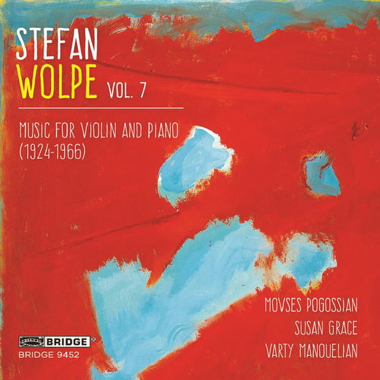 Cover for Wolpe,stefan / Pogossian,movses / Grace,susan · Stefan Wolpe 7 (CD) (2015)