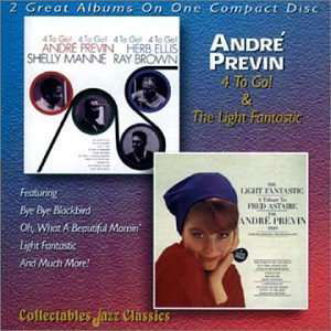 4 to Go / Light Fantastic - Andre Previn - Musik - Collectables - 0090431589229 - 7. april 1998