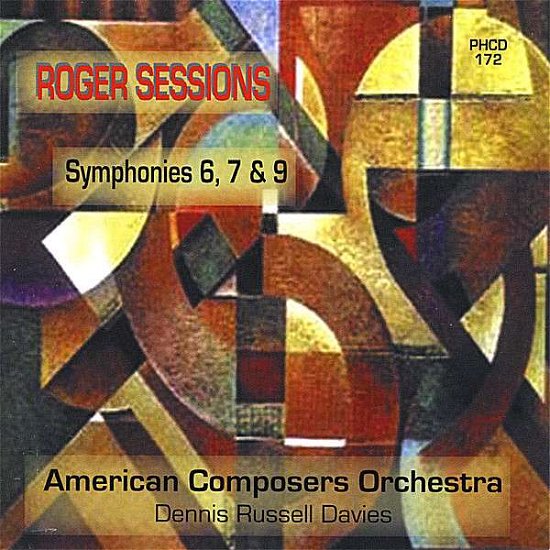 Cover for Roger Sessions · Symphonies 6 &amp; 7 &amp; 9: American Composers Orchestra (CD) (2008)