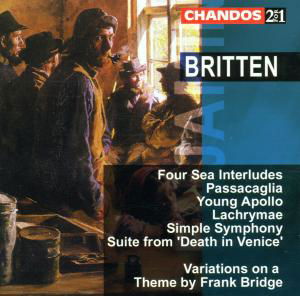 Cover for Britten / Handley / Bedford · 4 Sea Interludes / Death in Venice Suite (CD) (1999)