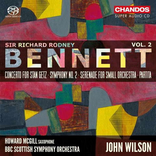 Orchestral Works Vol.2: Concerto for Stan Getz - R.R. Bennett - Musikk - CHANDOS - 0095115521229 - 12. juli 2018