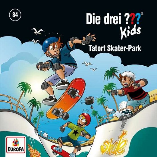 Cover for Die Drei ??? Kids · Folge 84: Tatort Skater-park (CD) (2021)