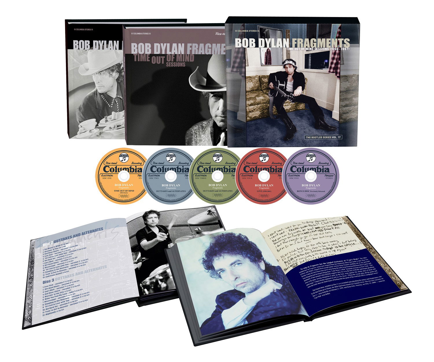 Fragments: Time Out of Mind Sessions 1996-97 (Bootleg Series Vol. 17)  Deluxe Box Set edition