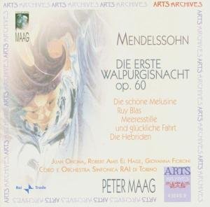Die Erste Walpurgisn Arts Music Klassisk - Peter Maag Dir. Coro E Orchestra Sinf. R - Musiikki - DAN - 0600554304229 - keskiviikko 25. toukokuuta 2005