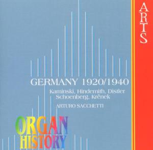 Organ History German Arts Music Klassisk - Sacchetti - Muzyka - DAN - 0600554739229 - 2000