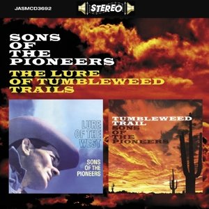 Cover for Sons of the Pioneers · The Lure Of Tumbleweed Trails (CD) (2015)