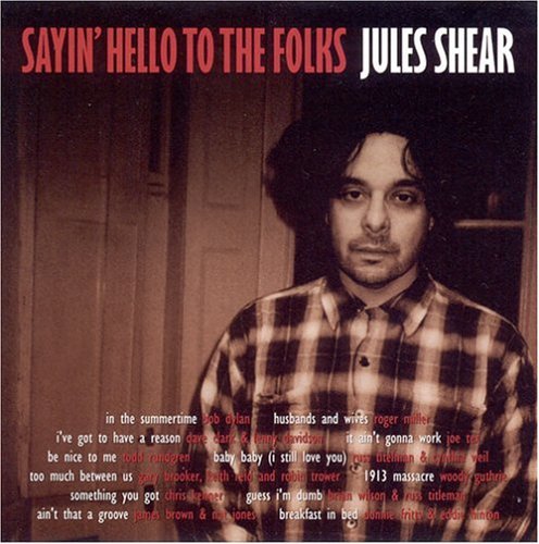 Sayin' Hello To - Jules Shear - Musik - VALLEY ENT. - 0618321518229 - 9 mars 2004