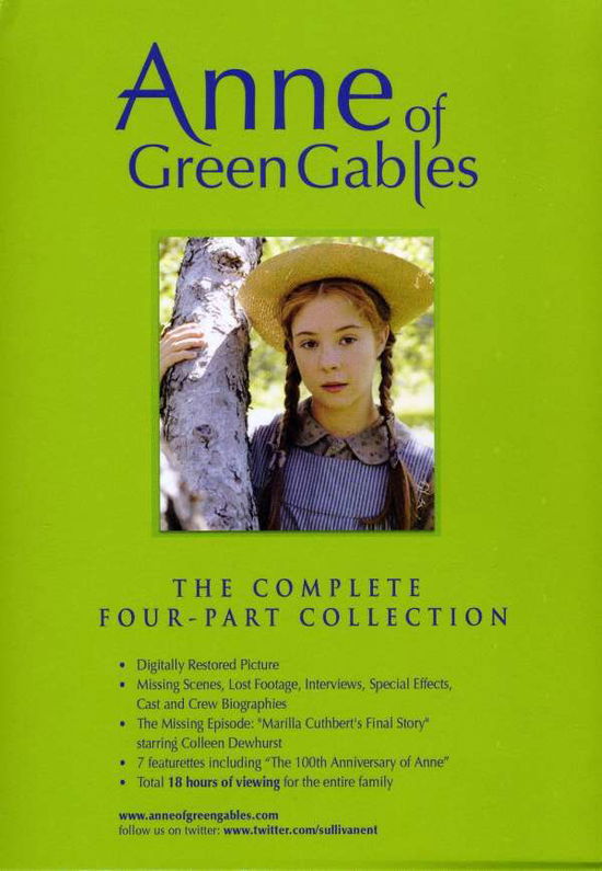 Cover for Anne of Green Gables: Complete Four-part Coll (DVD) (2010)