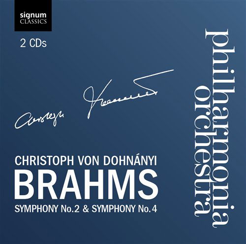 Symphonies No.2 & 4 - Johannes Brahms - Musikk - SIGNUM CLASSICS - 0635212013229 - 30. september 2008