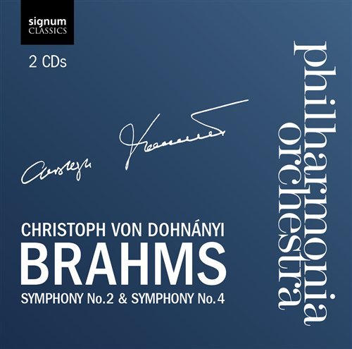 Symphonies No.2 & 4 - Johannes Brahms - Musiikki - SIGNUM CLASSICS - 0635212013229 - tiistai 30. syyskuuta 2008