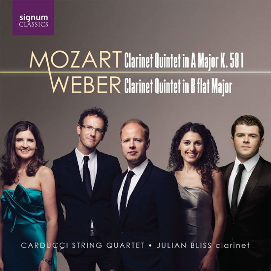 Mozart & Weber Quintets - Julian Bliss - Musiikki - SIGNUM - 0635212055229 - torstai 1. marraskuuta 2018